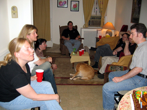 Our party guests (Click to enlarge)