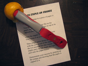 Stapling and Orange, step 3 (Click to enlarge)
