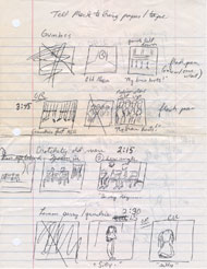 Storyboard - page 1 (Click to enlarge)