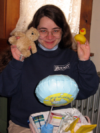 Bear, duck and basket (Click to enlarge)