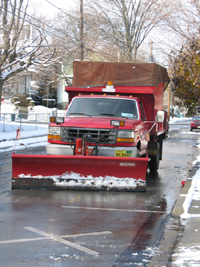 Snow plow not plowing (Click to enlarge)