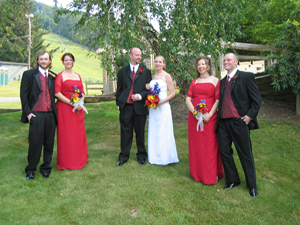 Wedding party (Click to enlarge)