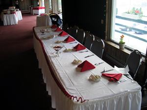 Head table (Click to enlarge)