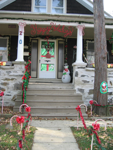 Christmas door (Click to enlarge)
