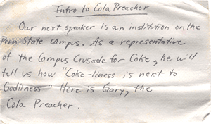 Coke-In notes #5 (Click to enlarge)